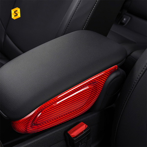 Accessoires de voiture en fibre de carbone ES design de mode des deux côtés de l'accoudoir pour MINI (F60) moderne attrayant - Product Image 3