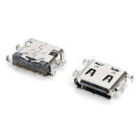 MUP-U22401 Prise femelle USB-C 16 broches, connecteur USB 2.0, support SMT type C pour hub USB à charge rapide, vente chaude en Inde, VNM, Malaisie