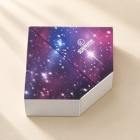 Nouvelle conception 2026 : Boîte de parfum de luxe à double porte, emballage personnalisé pour coffret cosmétique, boîtes cadeaux avec insert en EVA
