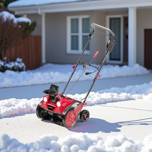 Souffleuse à neige électrique MYOYT EST03, moteur à balais, manche <span class=keywords><strong>en</strong></span> <span class=keywords><strong>aluminium</strong></span>, qualité industrielle, 230V, <span class=keywords><strong>goulotte</strong></span> réglable pour la maison et la route - Product Image 2