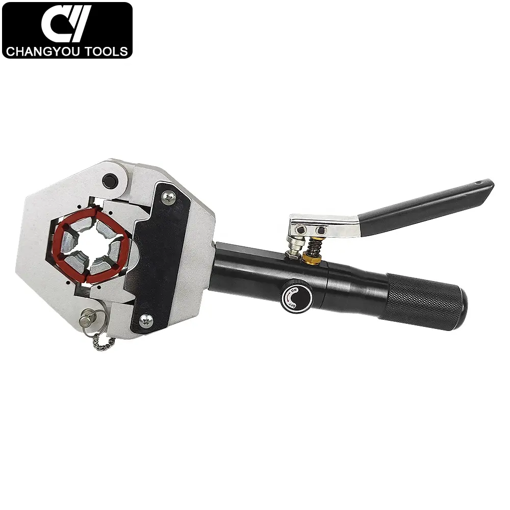 FS-7842 A/C Hose Crimper Kit AC Hose Crimping Tool Manual Handheld Hydraulic Car Repair A/C Hose Crimping Tool