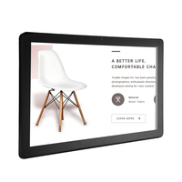 Afficheur numérique Android 2025 Portworld YC-152H 15,6 pouces, écran publicitaire Wifi, tablette murale, tablette Linux
