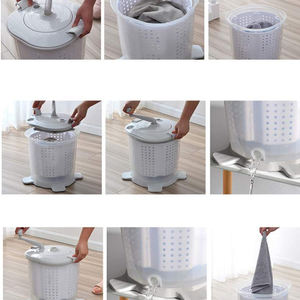 Máquina de lavado y deshidratación 2 en 1, minilavadora <span class=keywords><strong>manual</strong></span> para acampar y deshidratador, OEM - Product Image 6