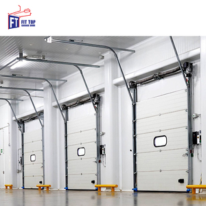 Puerta <span class=keywords><strong>de</strong></span> Garaje Seccional Industrial Resistente a la Oxidación, Fabricada en Acero Inoxidable con Larga Vida Útil - Product Image 2