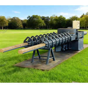 Presse à briquettes de biomasse en bois hydraulique à haut rendement pour la fabrication de briquettes de déchets Capacité 300-400 kg/h biomasse de sciure de bois - Product Image 1