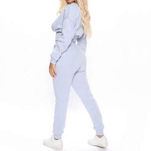 Survêtements pour femmes en coton 100% personnalisés avec logo 2026, jogging décontracté, grande taille, vente en gros, vêtements de sport de qualité supérieure, vente d'hiver - Product Image 5