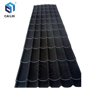 Aislamiento térmico de alta calidad al por mayor 6 <span class=keywords><strong>metros</strong></span> de largo Span hoja de <span class=keywords><strong>techo</strong></span> de Metal recubierto de piedra <span class=keywords><strong>para</strong></span> techos de fábrica de Villa - Product Image 6
