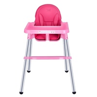 Chaise haute multifonction pour bébé 2 en 1, chaise haute portable pour enfant