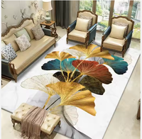 Anpassbare Farbverlauf voller Teppich Home Schlafzimmer Bett moderne Polyester Neuheit Muster Living Sofa Tür Schlafzimmer Boden matte