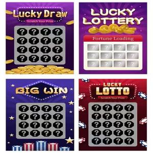 Billets de Loterie à Gratter, Cartes Gagnantes de Loterie, Vente en Gros de Billets de Loterie à Gratter, Gains Immédiats - Product Image 5