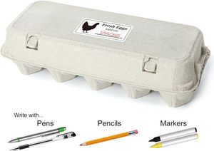 Etiquetas Rectangulares de Papel de 3x1.3 Pulgadas (102cs) para Marcar la Fecha de Producción de Huevos Frescos, para Cartones de Huevos de Granja, Empaquetado para Productores - Product Image 3