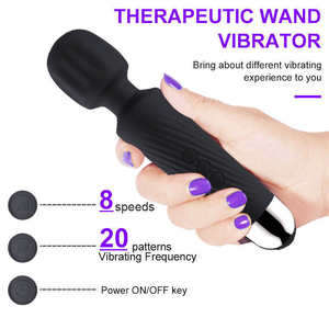 Vibratore G-spot femminile, massaggiatore adulto con <span class=keywords><strong>20</strong></span> modalità di vibrazione e 8 velocità, adatto per giocattoli sessuali femminili o Partner - Product Image 5