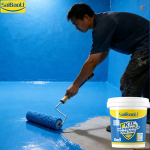 Revêtement imperméable K11 pour la <span class=keywords><strong>réparation</strong></span> des fuites dans les salles de bain, les sous-sols et les piscines, avec matériaux imperméables flexibles pour sols et autres applications. - Product Image 5