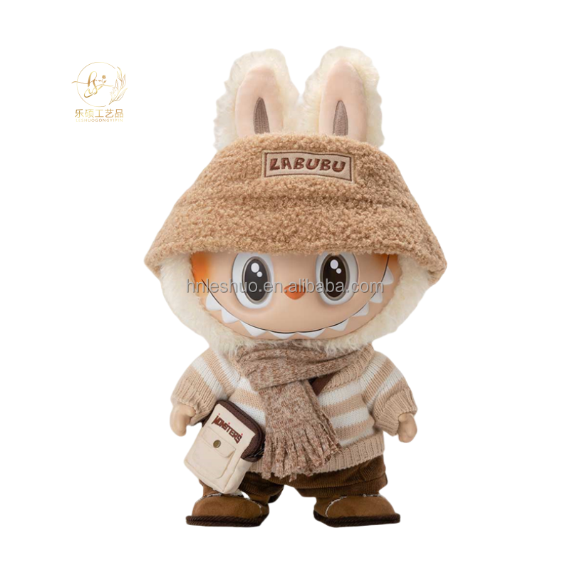 Labubu The Monsters Dress Be Latte 38cm Plush Doll - Collectible