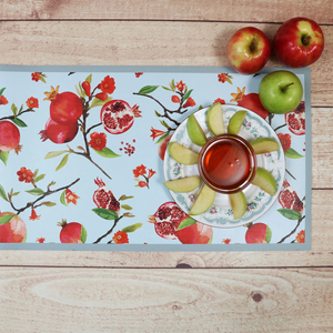 Người Do Thái Kỳ Nghỉ Rosh Hashana Lựu Bảng Á Hậu Tùy Chỉnh Không Thấm Nước Vải Lanh Hoa Á Hậu Bàn Đám Cưới Á Hậu - Product Image 2