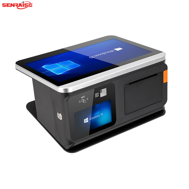 Portable Android 11 Windows 10 Cash Register Terminal Tablet POS with Nfc