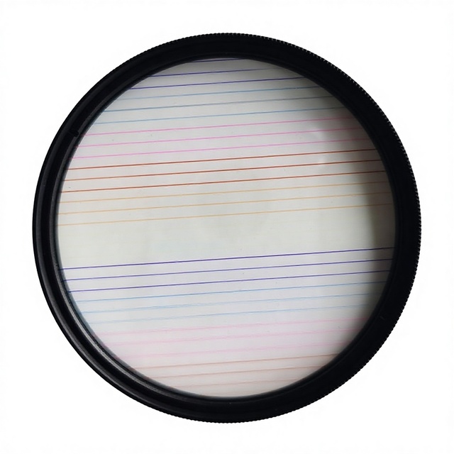 77mm Colorful Brushed Starlight Mirror Filter Special Effects Camera Super Wide-Angle Macro Lens Phone Professional DSLR