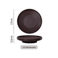 Vaisselle japonaise de style hôtelier, bols et assiettes en céramique mate de style Morandi, plats de service hauts ; plats pour restaurants de sushis