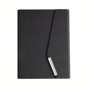 2026 Customized Color Eco Friendly Luxury <b>A5</b> Executive <b>Diary</b> Silk Screen Printed Leather Metal Buckle Gift Set Business - Product Image 1