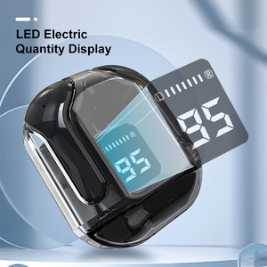 Tkt Tai nghe không thấm nước in-ear trong suốt Vỏ tai nghe <span class=keywords><strong>bluetooth</strong></span> v5.3 tự động ghép nối cho iPhone Android TWS Earbuds - Product Image 3