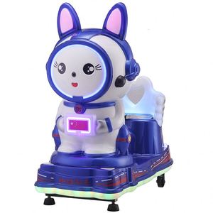 Wholesale Amusement Park Facilities Kids Ride Arcade Swing Car Mp5 Screen Electric Kids Swing Car - Product Image 1