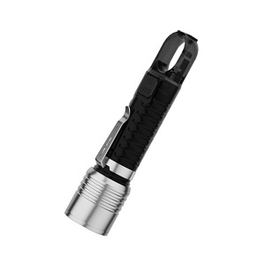 Lampe torche laser blanche XINSITE, zoom télescopique, rechargeable par type C, lampe de camping - Product Image 2