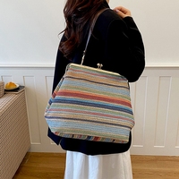 Großhandel Luxus-Clutch-Taschen für Damen aus PU-Leder, große Handtaschen, modische Muschel-Clip-Schultertaschen mit Kussverschluss
