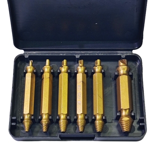 <span class=keywords><strong>Set</strong></span> estrattore a vite danneggiato punta di trapano spogliata piccola rimozione rotta facilmente estrarre rapidamente Kit facile demolizione utensili elettrici 006 - Product Image 1