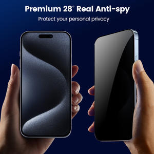 ฟิล์มกระจกนิรภัยใส HD หนา 0.3 มม. สำหรับ Huawei Samsung Xiaomi iPhone 17 16 15 14 13 Pro Max - Product Image 2