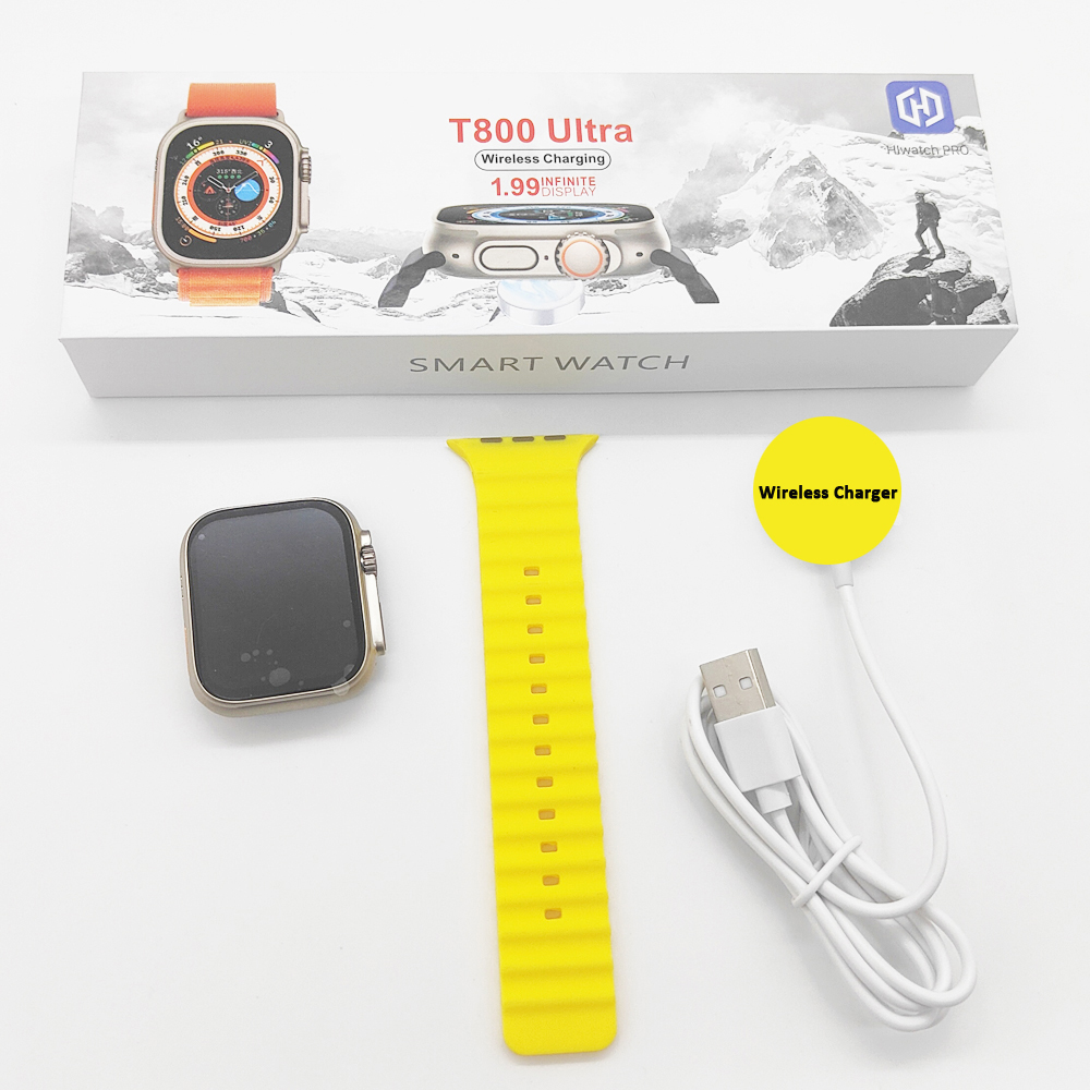 T800 ultra Smartwatch series 7 Series 8 S8 45mm 2.08 Inch full Screen smartwatch ultra Smart Watch T800ultra PK Z59 Ultra