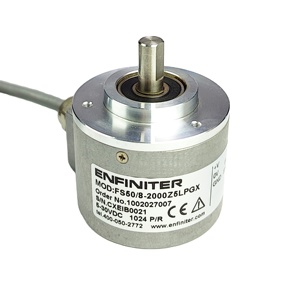 Codificador rotatorio de eje sólido ENFINER FS50/8-2000Z5LPGX Codificador incremental con señal de salida de fase ABZ - Product Image 1