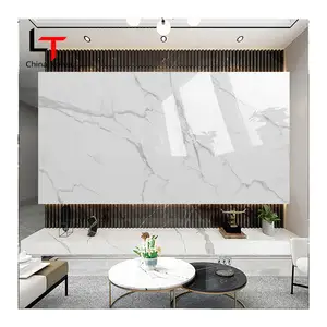 Longtime High Quality New Decorative Marble Alternative PVC UV Marble Sheet Coating Wall Panel marble pvc board