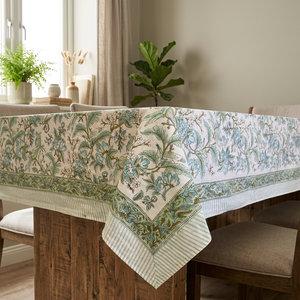 Mantel de Lujo Khushboo de Algodón de 3mm con Estampado Floral Estilo Natural para Decoración del Hogar, Bodas, Fiestas en el Jardín, Camino de Mesa y Salvamanteles - Product Image 2