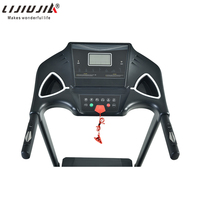 Tapis de course électrique pliable pour la maison, vente en gros usine, 1,75 CV, pliage hydraulique, 3 niveaux d'inclinaison manuelle, inclinaison automatique en option