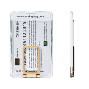 Nouveau style, aimant puissant, porte-cartes en acrylique pour téléphone portable avec design transparent et support de table - Product Image 6