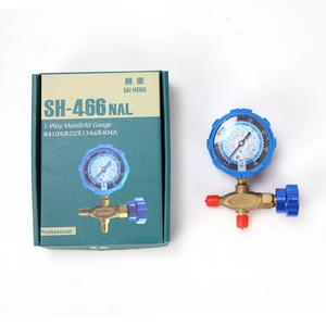 सस्ते R134a <span class=keywords><strong>R12</strong></span> R22 पीतल वाल्व शरीर एकल कई गुना गेज - Product Image 1