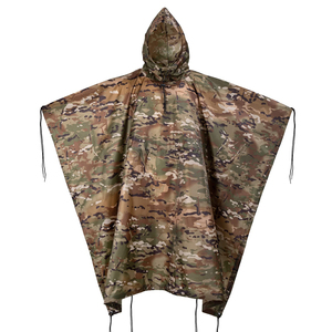 Chaqueta Impermeable Ligera con Capucha Vanda Tactical Camo Ripstop para Senderismo y Camping al Aire Libre - Product Image 3