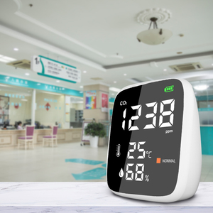 מכירות חמות מיני מד CO2 מסך LED חיישן NDIR סוג בודק איכות אוויר מקורה עם ערך אזעקה גלאי פחמן דו חמצני - Product Image 4