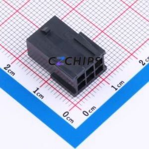 430200611 Housing (Wire-to-Board / Wire-to-Wire) P=3mm Connector 2x3P 3mm Micro-Fit (MX 3.0) 3mm - Product Image 1