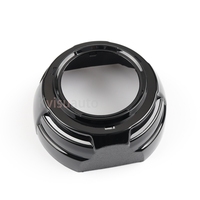 Lentille de projecteur Bi-LED noire CQL 3,0 pouces pour phare de voiture, adaptateur de lentille de projecteur Bi-xénon pour mise à niveau des phares automobiles