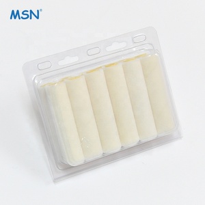 MSN 4 pollici Painter manicotto in microfibra per pittura sul tetto manicotti a rullo Mini rullo Refill 10mm Pile Nap Roller Set manicotti - Product Image 2