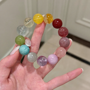 Bracelets en perles de cristal d'améthyste naturelle <span class=keywords><strong>pour</strong></span> soulager <span class=keywords><strong>l</strong></span>'anxiété, la guérison des chakras et la méditation, cadeau unisexe, vente en gros, faible MOQ, OEM, ODM - Product Image 1