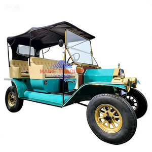 Coche Turístico de 8 Plazas, Coche Eléctrico Clásico, Coches Vintage Nuevos, Autobús y Coche Turístico, Carro de Golf Clásico - Product Image 5