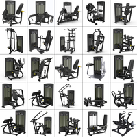 Máquina de Press de Tríceps Sentado con Selector y Agarraderas Ergonómicas para Entrenamiento de Fuerza de la Parte Superior del Cuerpo en Gimnasios Comerciales