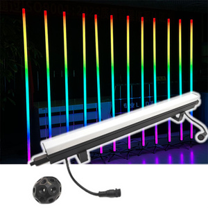 DMX DJ ışığı Bar 20 piksel 1 metre renkli sahne ışık çubuğu küp tasarım okul salonu Dj kulüpleri ve disko aydınlatma dikişsiz piksel - Product Image 4