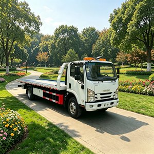 Camion de remorquage <span class=keywords><strong>à</strong></span> plateau coulissant KV100, camion de remorquage <span class=keywords><strong>à</strong></span> double plateau, dépanneuse <span class=keywords><strong>à</strong></span> plateau 4 tonnes avec treuil hydraulique, véhicule de sauvetage routier <span class=keywords><strong>à</strong></span> <span class=keywords><strong>vendre</strong></span> - Product Image 1