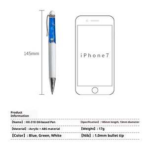 Stylo flottant 2D liquide avec logo personnalisé, fille dévêtue, femme sexy nue, charme en PVC, décollement des vêtements, stylo flottant fantaisie - Product Image 5