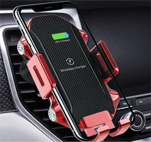 <span class=keywords><strong>Chargeur</strong></span> de voiture sans fil <span class=keywords><strong>portable</strong></span> étanche à <span class=keywords><strong>induction</strong></span> intelligente à serrage automatique 10W pour une charge rapide avec support pour voiture - Product Image 6