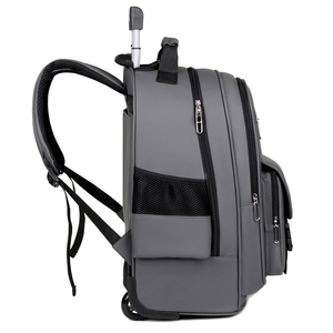 Venta directa de fábrica: Bolsa de <span class=keywords><strong>equipaje</strong></span> de fin de semana duradera con ruedas para exteriores, carrito de viaje, <span class=keywords><strong>mochila</strong></span> - Product Image 4