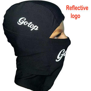 Vente en gros de balaclavas en polyester anti-UV avec logo imprimé et broderie pour hommes et femmes, doublure de casque de vélo/moto, <span class=keywords><strong>masque</strong></span> intégral pour tous les jours - Product Image 2